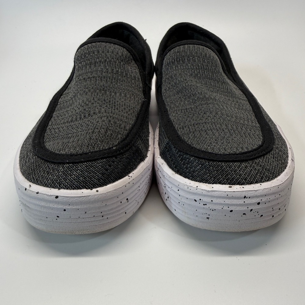 Hey Dude Sunapee W Sport Mesh Slip Pull On Shoe 40241-001 Black Women 7 - Picture 3 of 14